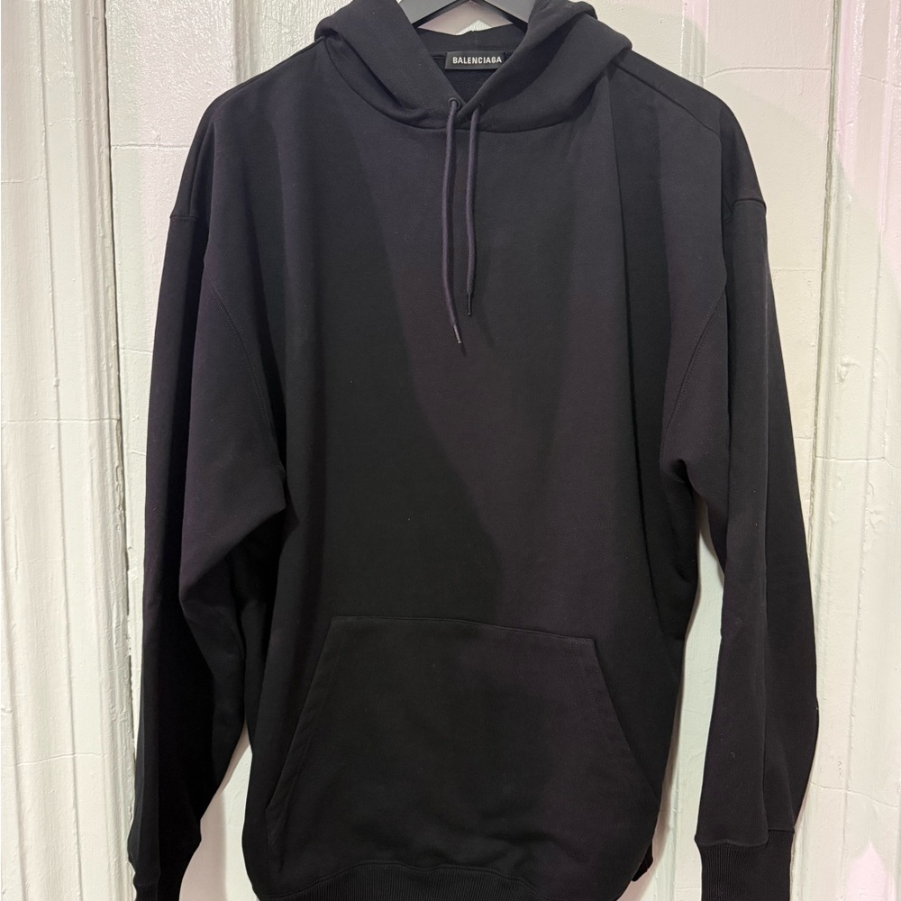 BALENCIAGA BACK LOGO HOODIE